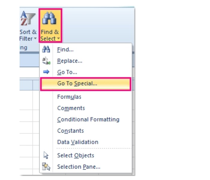 How to sort data but keep blank rows in Excel