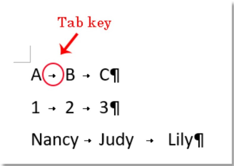 How to convert a list to table or vice versa in Word document? - Gotkey.net