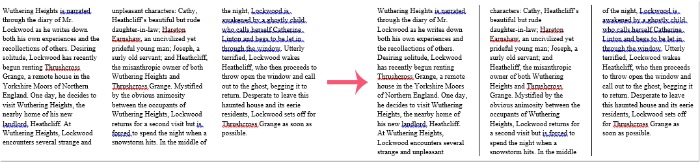 How to insert lines between columns in a Word document