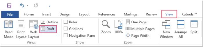 How to view all endnotes from a Word document