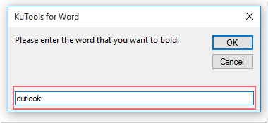How to bold all instances of the same word in a Word document