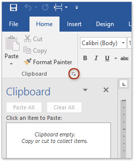 How to Replace Text with Image from Clipboard in Word