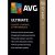 AVG Ultimate with Antivirus + Cleaner, Secure VPN 10 Devices 1 Year Key Global