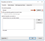 How to Apply a Word Template to an Existing Word Document?
