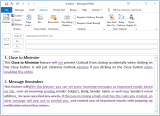How to copy contents with track changes from Word document to Outlook?