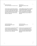 How to divide a page into 4 quarters in a Word document?